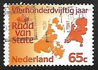 Mapa de Holanda