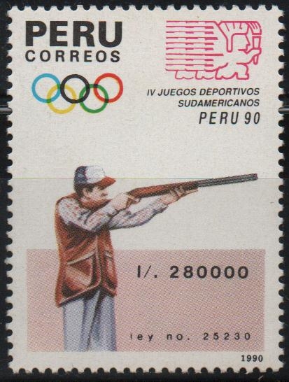 4th  JUEGOS  DEPORTIVOS  SUDAMERICANOS.  TIRO.