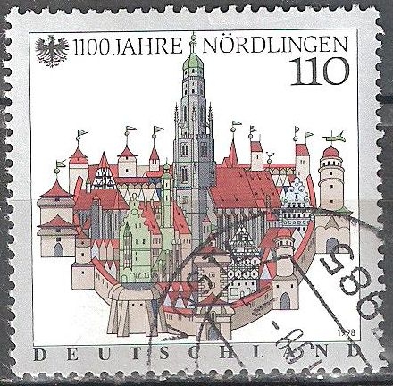 1100 años Nördlingen.