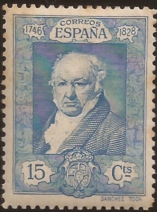 Retrato de Goya  1930  15 cents