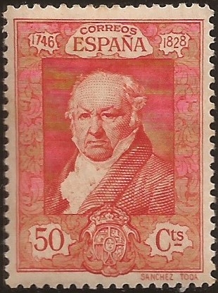 Retrato de Goya  1930  50 cents