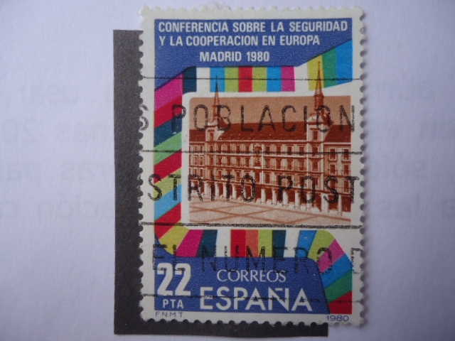 Ed:2592 - Conferencia sobre la seguridad y la cooperación en Europa.Madrid 1980    