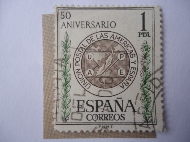 50 Aniversario de la UAPE - Unión Postal de las Américas y España.    