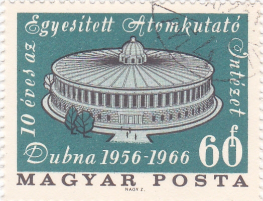 10 ANIVERSARIO EDIFICIO INVESTIGACIÓN NUCLEAR EN DUBNA 1956-1966