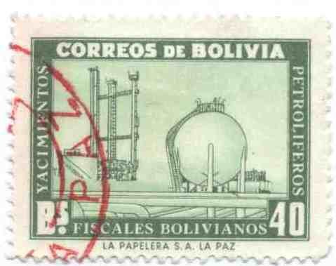 En homenaje a Yacimientos Petroliferos Fiscales Bolivianos