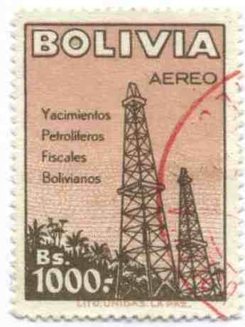 En homenaje a Yacimientos Petroliferos Fiscales Bolivianos