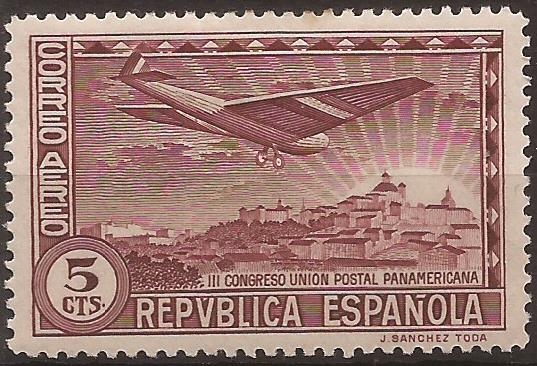 III Congreso Unión Postal Panamericana 1931 5 cents