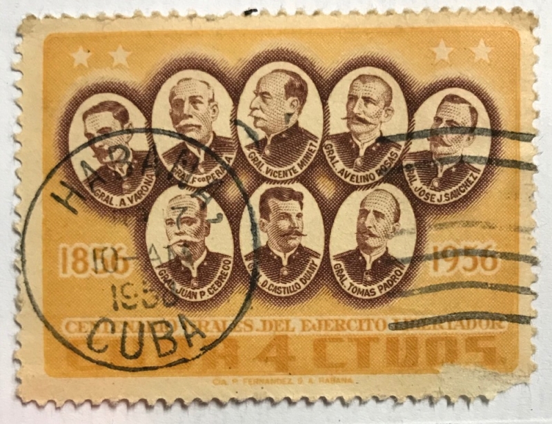 Liderés liberación 1859