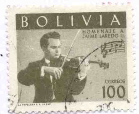 Homenaje al violinista boliviano - Jaime Laredo Unzueta