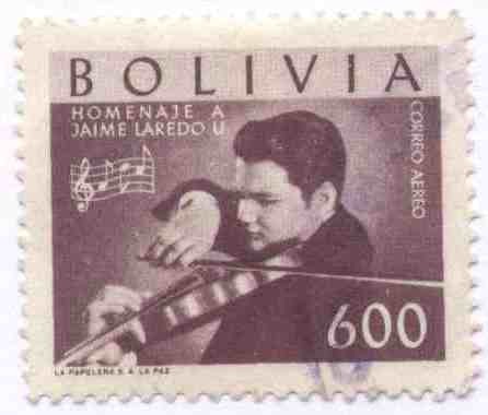 Homenaje al violinista boliviano - Jaime Laredo Unzueta