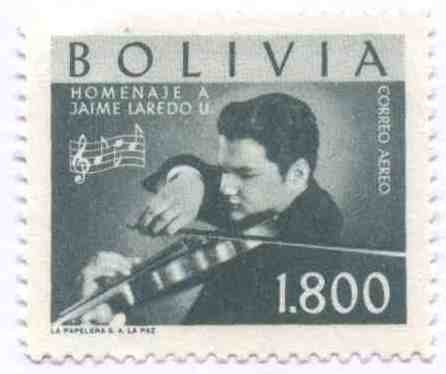 Homenaje al violinista boliviano - Jaime Laredo Unzueta