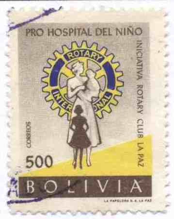 Pro hospital del niño del Rotary Club de La Paz