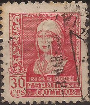 Isabel la Católica  1938  30 cents