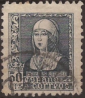 Isabel la Católica  1938  50 cents