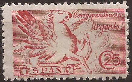 Pegaso. Correo Urgente  1939  25 cents