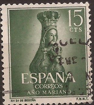 Año Mariano  1954  15 cents