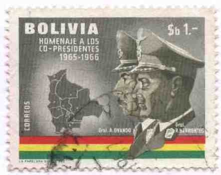 Homenaje a los Co-Presidentes de Bolivia