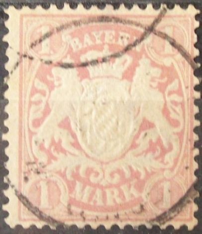 Alemania. Sellos Clásicos. Bayern 1874