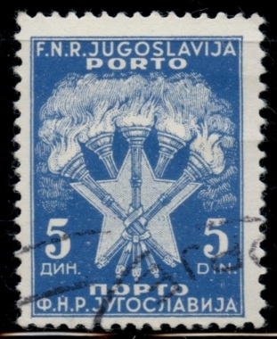 YUGOSLAVIA_SCOTT J69.01 $0.2