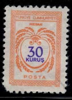 TURQUIA_SCOTT O119 $0.2