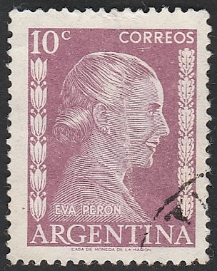 519 - María Eva Duarte de Perón, Evita Perón