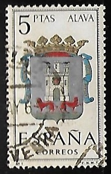 Escudos de las capitales de  provincia españoles - Alava 