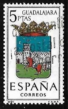 Escudos de las capitales de  provincia españoles -  Guadalajara