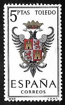 Escudos de las capitales de  provincia españoles -  Toledo