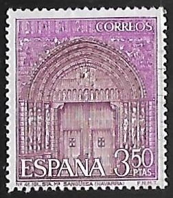 Serie Turística Igleia de Santa Maria  (Navarra)