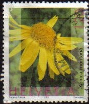 SUIZA Switzerland Suisse 2003 Scott1145 Sello Serie Flores Arnica Montana Michel1823 usado