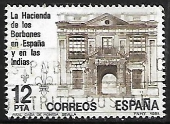 La Hacienda de los Borbones  en España y en las Indias