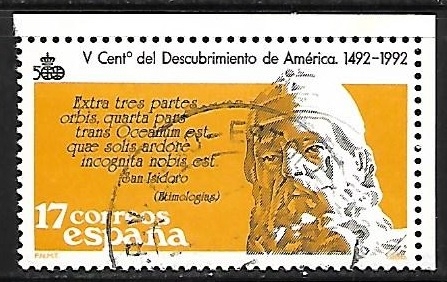 Centenário del Descubrimiento de América - San Isidoro