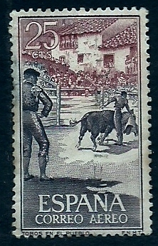 Toros en el pueblo