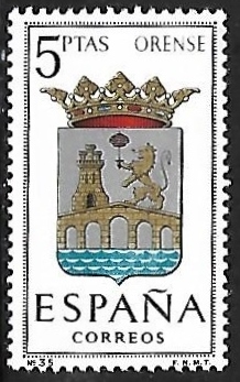 Escudos de las Capitales de las provincias Españolas - Orense