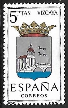 Escudos de las Capitales de las provincias Españolas - Vizcaya