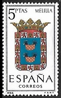 Escudos de las Capitales de las provincias Españolas - Melilla