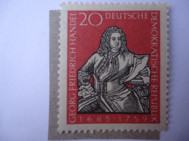 Georg Friedrich Handel (1685-1756) Composito-Músico. Deutsche Demokratische Republik 