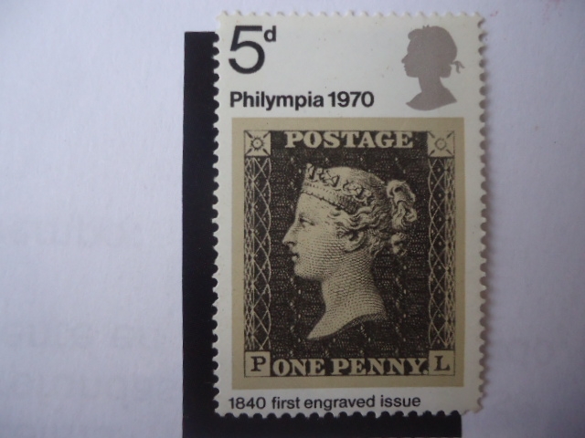 Philympia 70- Stamp Exhibition - Black(1840)