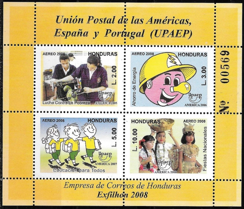 Unión Postal de las Américas, España y Portugal