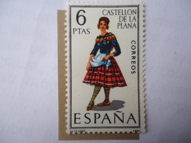 Ede:1778 - Provincia de Castellon de la Plana - Trajes Regionales - N°12