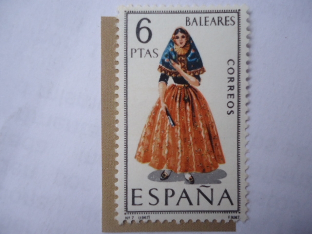 Ed:1773 - Provincia de Baleares - Trajes Regionales - N°7