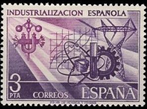 ESPAÑA 1975 2292 Sello Nuevo Industrialización Española Spain