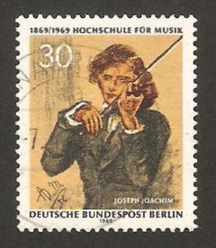 Berlin - 322 - Joseph Joachim, Centº de la Academia de la Musica