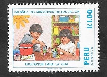 874 - 150 Anivº del Ministerio de Educación, Educación para la vida 