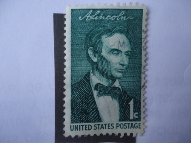 Abraham Lincoln (1809-1865) -Decimosexto Presidente - Oleo del Pintor:George Healy (1813-1894) 