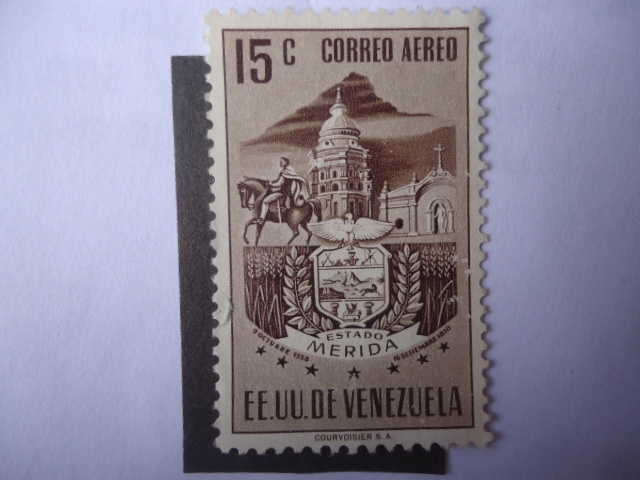 EE.UU.de Venezuela - Estado Mérida - Escudo de Armas.