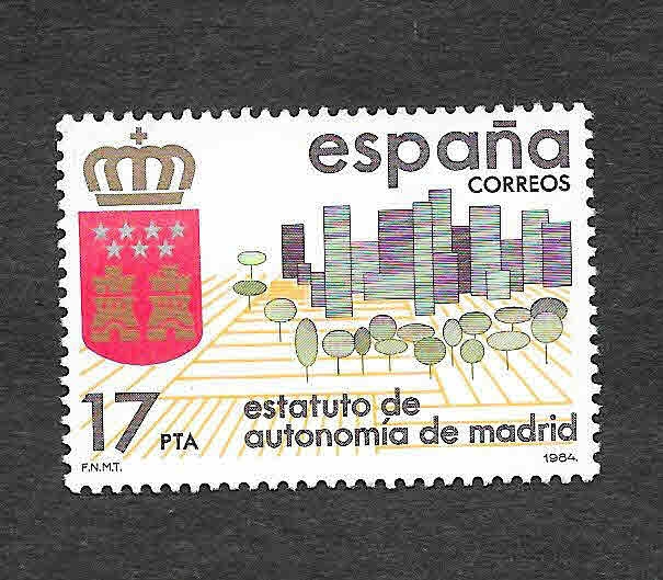 Edf 2742 - Estatuto de Autonomía de Madrid