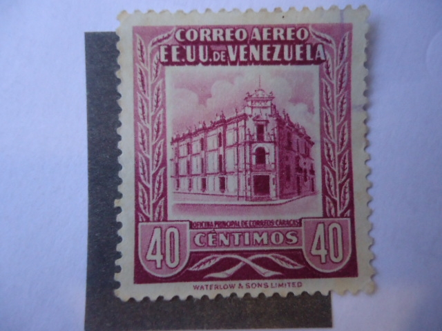 Oficinas principales de Correo en Caracas-1953