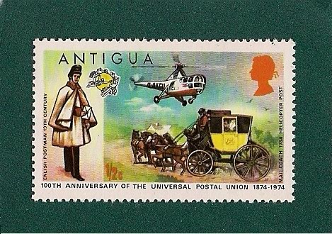 100º aniv. de la Union Postal Universal