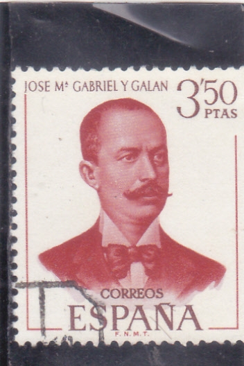 JOSÉ Mª GABRIEL Y GALAN   (35)